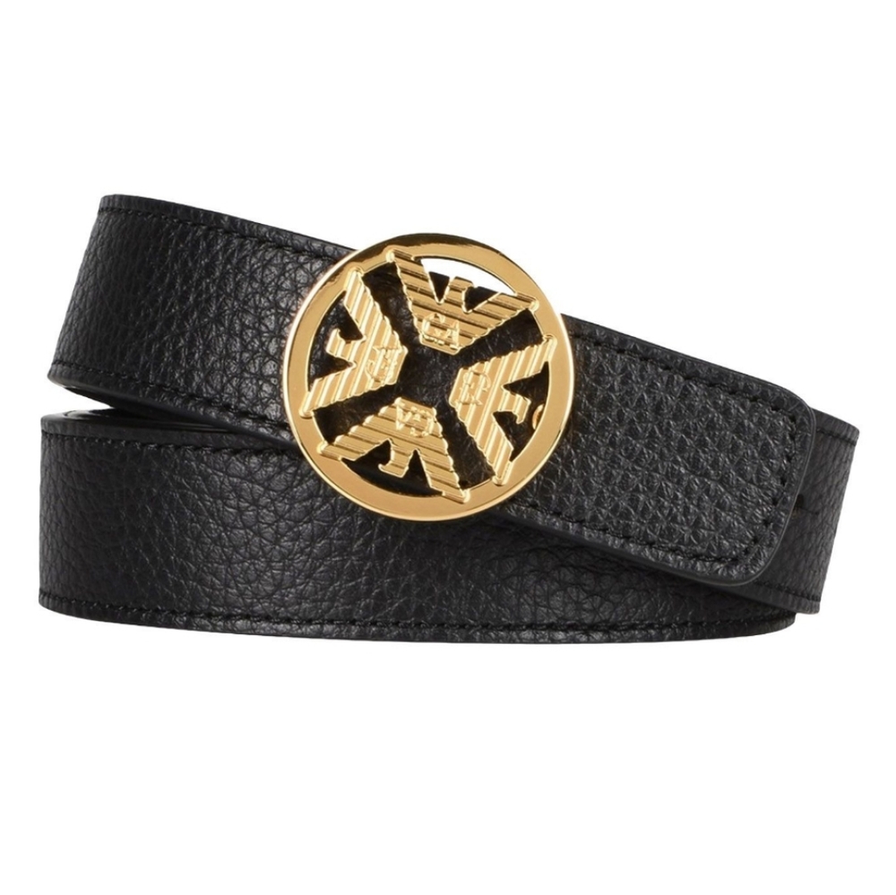 Giorgio Armani Logo Emporio Armani Leather Belt